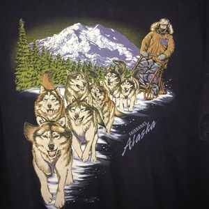 Men’s Alaska navy T-shirt xl
